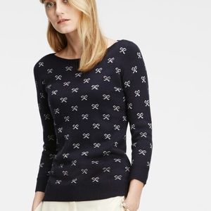 Ann Taylor Bow Sweater, Medium